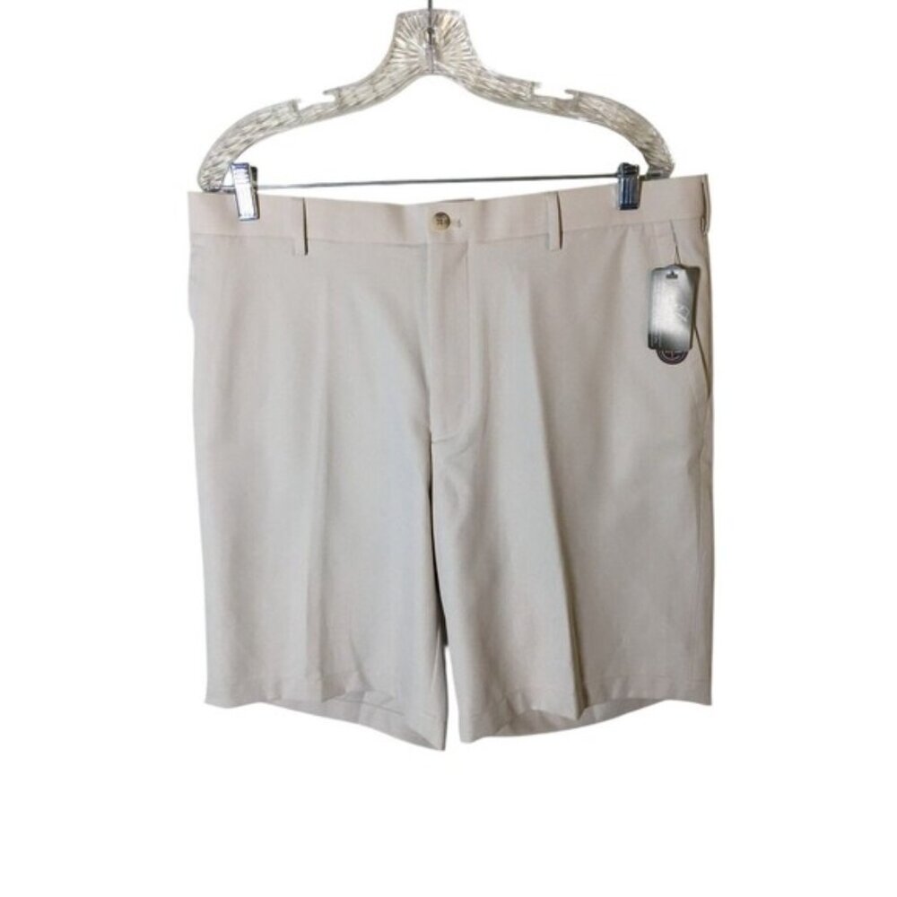 Peter Milar Golf Shorts Men's Size 38 Off White St James Plantation